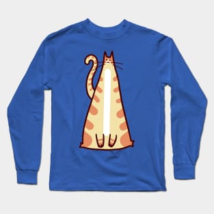 Triangle Tabby Cat Long Sleeve T-Shirt